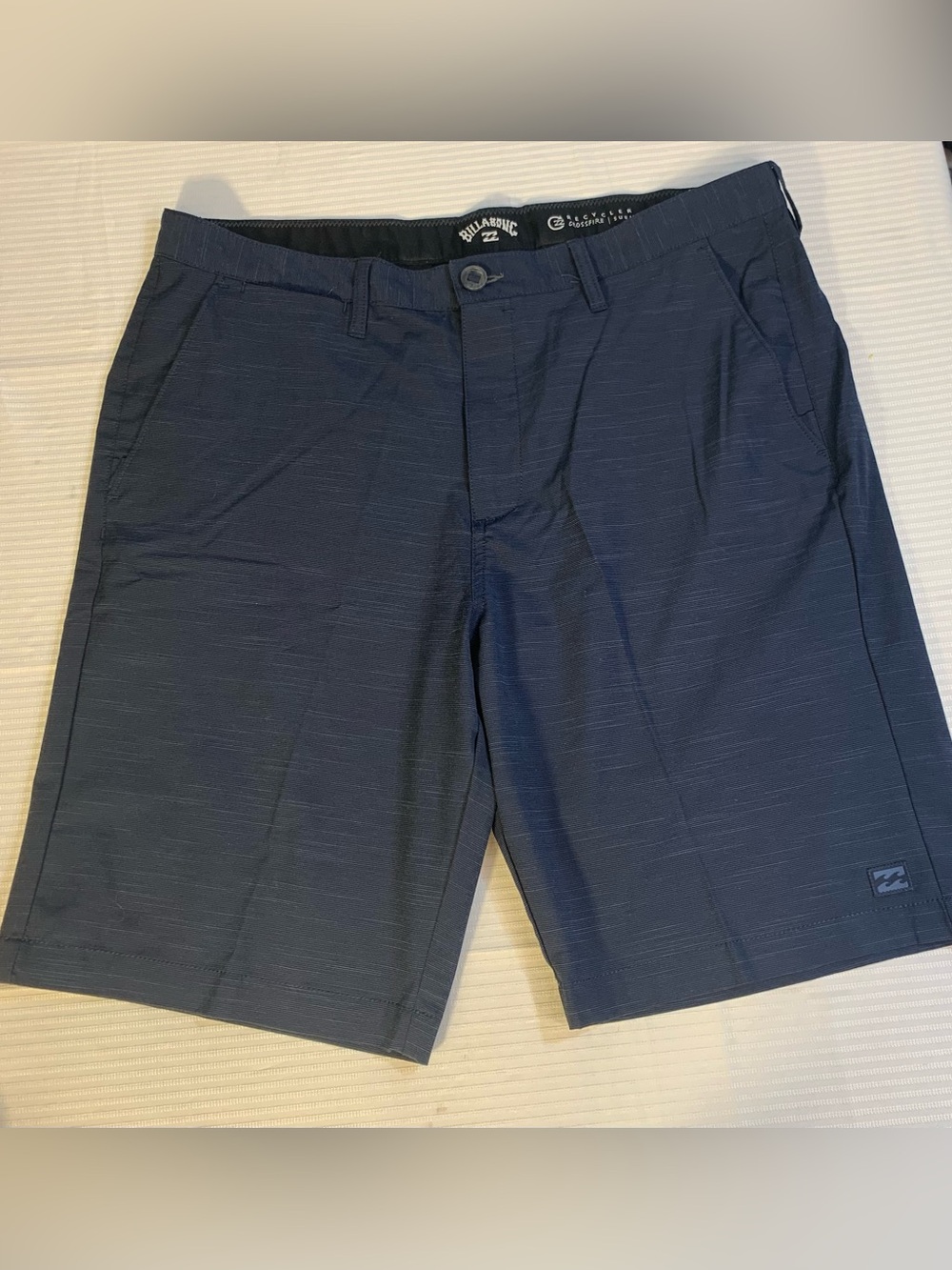 Billabong Men's Dark Navy Flat Front Shorts. SZ 36. 2 pairs price is for each.